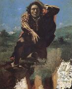 Gustave Courbet Desparing person oil painting artist